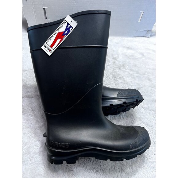 Servus Made In USA Mens Rubber Work Boots Size 10 - Picture 8 of 8